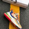 Nike Wmns Air Max 270 React Desert Sand Volt Blue For Sale