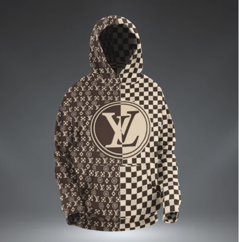 Louis Vuitton Type 142 Brand Luxury Fashion Hoodie