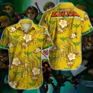 The Legend Of Zelda Tropical S Hawaiian Shirt