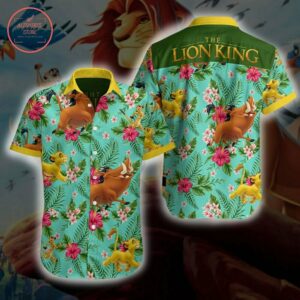 The Lion King Kion Button Up Hawaiian Shirt
