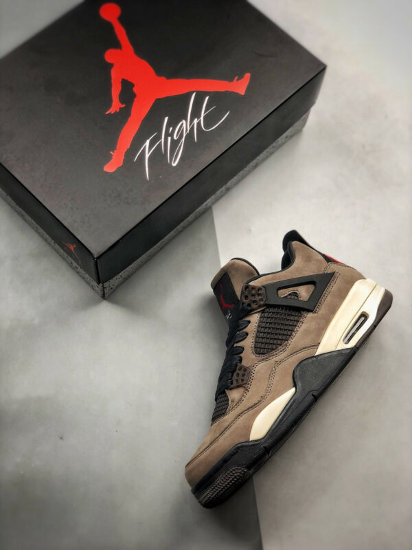 Travis Scott x Air Jordan 4 Olive For Sale