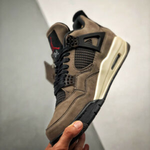 Travis Scott x Air Jordan 4 Olive For Sale