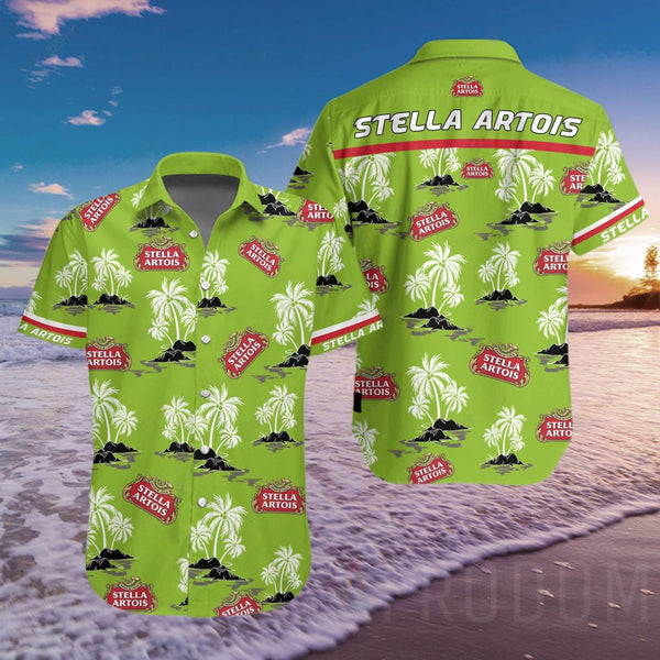 Tropical Stella Artois Hawaiian Shirt