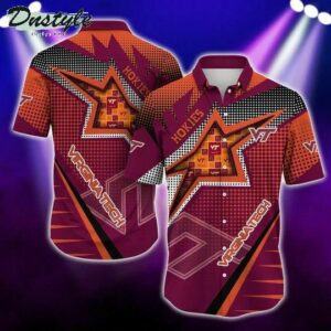 Virginia Tech Hokies Baseball Hawaiian Shirt