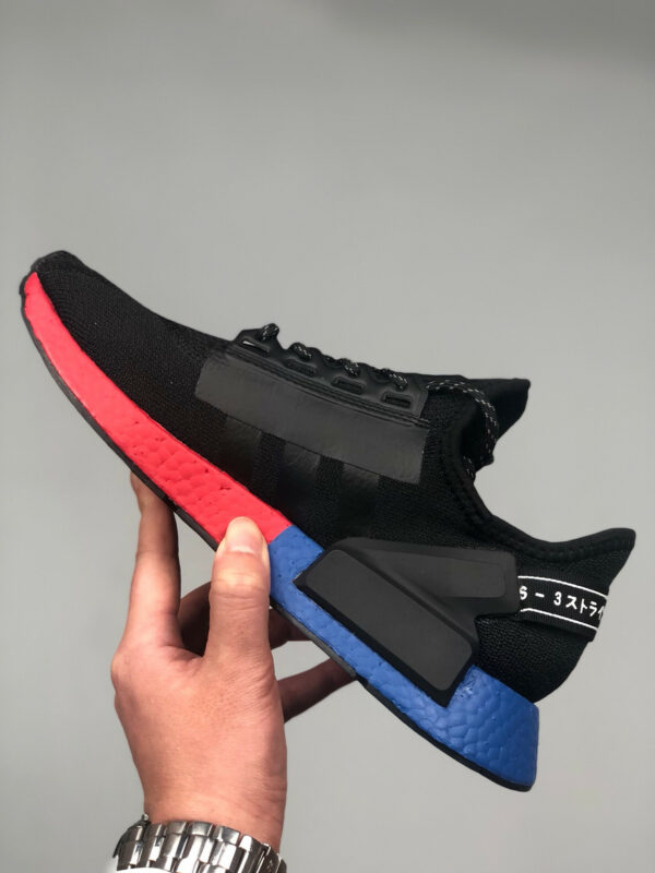 Adidas NMD R1 V2 Black Blue Red For Sale