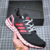 Adidas Ultra Boost 20 Black Glory Red White FX8886 For Sale