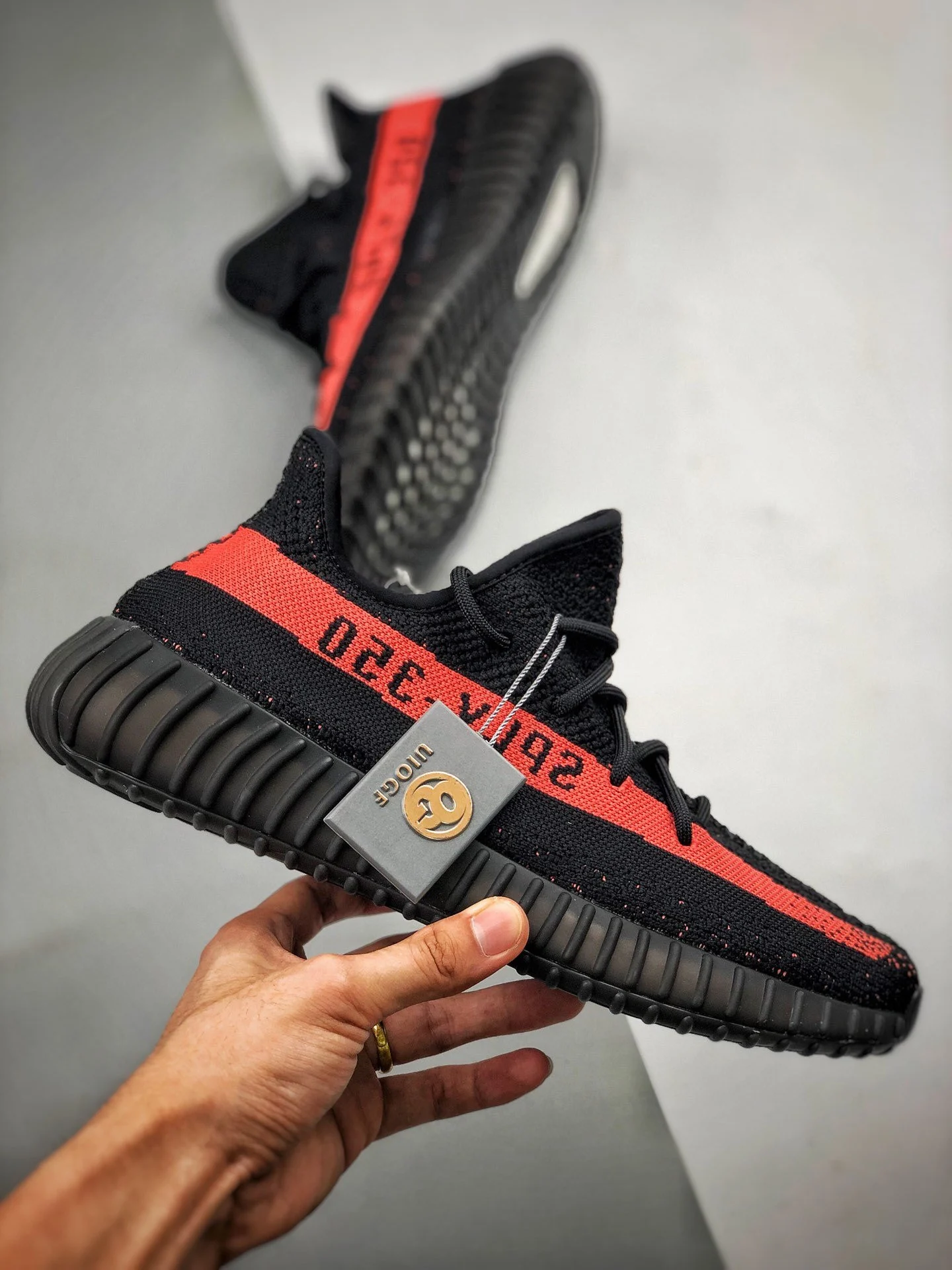 Adidas Yeezy Boost 350 V2 Black Red BY9612 For Sale