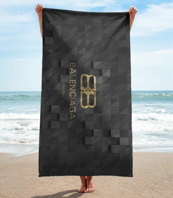 Balenciaga Beach Towel Fashion Summer Item Soft Cotton Accessories Luxury