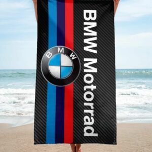 Bmw Motorrad Beach Towel Fashion Luxury Summer Item Accessories Soft Cotton