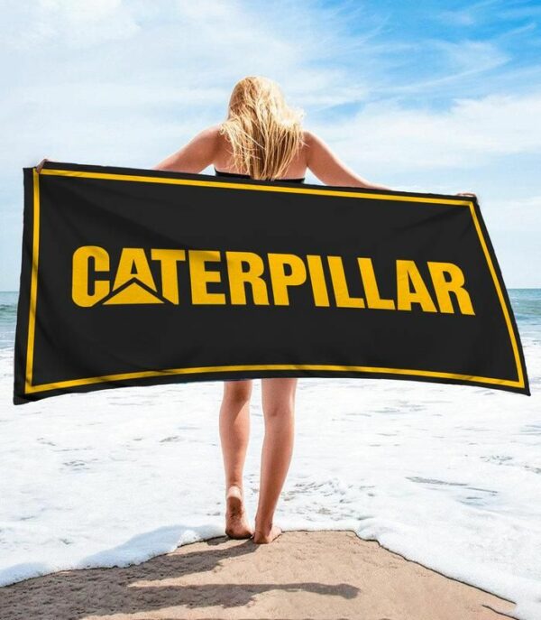 Caterpillar Inc Beach Towel Soft Cotton Fashion Accessories Summer Item Luxury