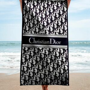 Dior Beach Towel Luxury Summer Item Fashion Soft Cotton Accessories