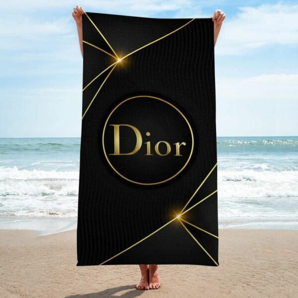 Dior Beach Towel Summer Item Accessories Luxury Soft Cotton Fashion
