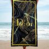 Dior Beach Towel Summer Item Accessories Soft Cotton Luxury Fashion