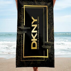 Dkny Beach Towel Luxury Summer Item Soft Cotton Fashion Accessories