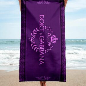 Dolce & Gabbana Beach Towel Fashion Luxury Summer Item Soft Cotton Accessories