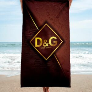 Dolce & Gabbana Beach Towel Luxury Accessories Fashion Summer Item Soft Cotton