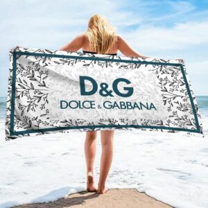 Dolce & Gabbana Beach Towel Luxury Fashion Soft Cotton Summer Item Accessories