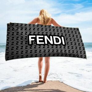 Fendi Beach Towel Soft Cotton Summer Item Accessories Luxury Fashion