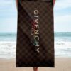 Givenchy Beach Towel Accessories Soft Cotton Luxury Summer Item Fashion