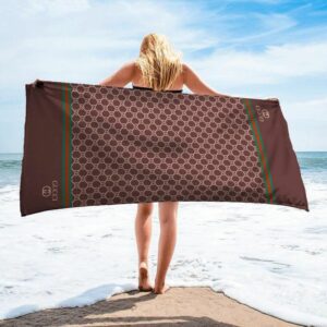 Gucci Beach Towel Fashion Luxury Soft Cotton Summer Item Accessories