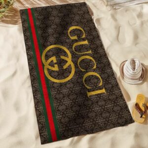 Gucci Beach Towel Luxury Accessories Summer Item Fashion Soft Cotton