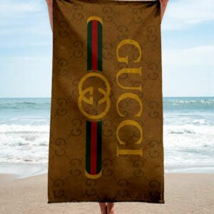 Gucci Beach Towel Soft Cotton Accessories Luxury Fashion Summer Item