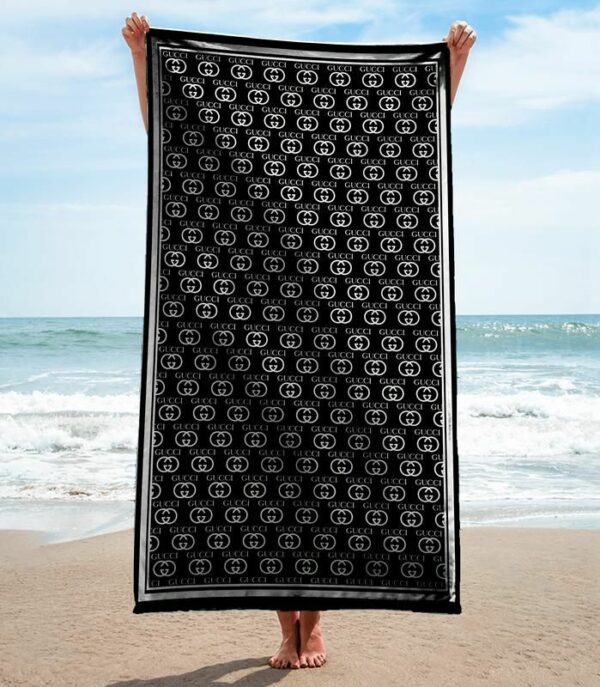 Gucci Beach Towel Soft Cotton Fashion Accessories Luxury Summer Item