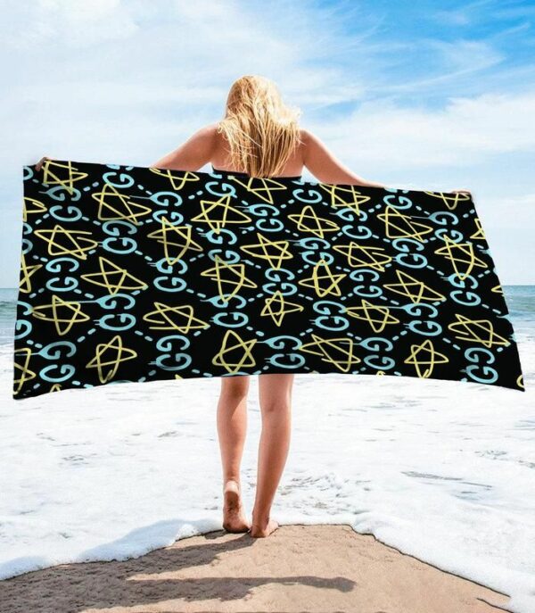 Gucci Beach Towel Summer Item Accessories Fashion Soft Cotton Luxury