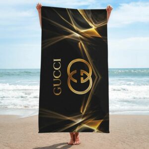 Gucci Beach Towel Summer Item Accessories Soft Cotton Fashion Luxury