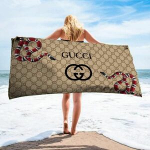 Gucci Beach Towel Summer Item Fashion Soft Cotton Accessories Luxury