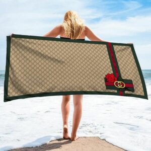 Gucci Beach Towel Summer Item Luxury Soft Cotton Accessories Fashion