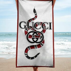 Gucci Beach Towel Summer Item Soft Cotton Luxury Accessories Fashion