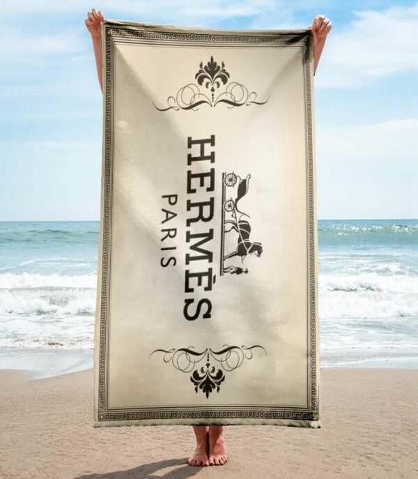 Hermess Beach Towel Soft Cotton Summer Item Luxury Fashion Accessories