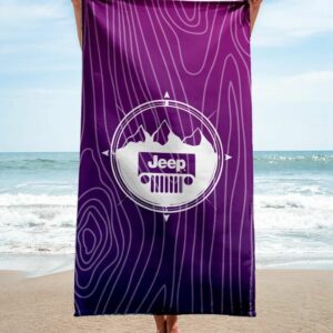 Jeep Beach Towel Fashion Soft Cotton Accessories Summer Item Luxury