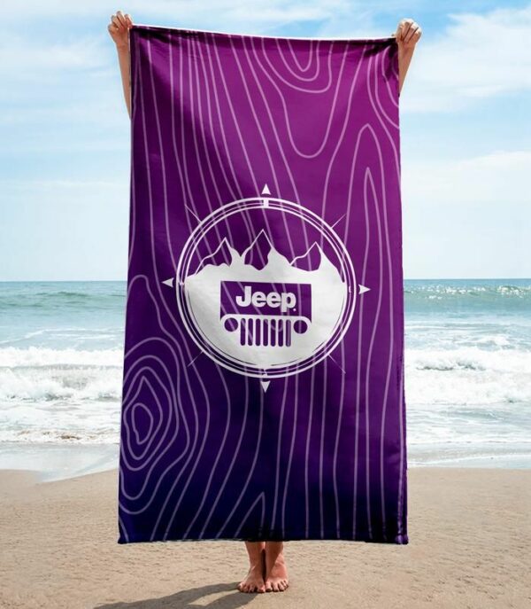 Jeep Beach Towel Fashion Soft Cotton Accessories Summer Item Luxury