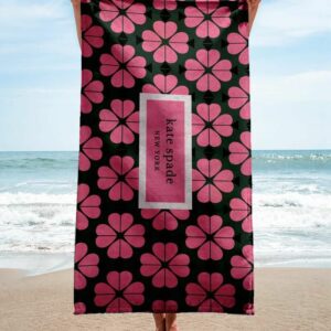 Kate Spade Beach Towel Fashion Accessories Luxury Soft Cotton Summer Item