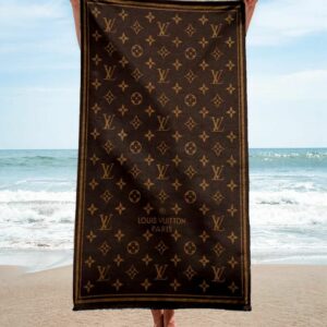 Louis Vuitton Beach Towel Accessories Luxury Summer Item Soft Cotton Fashion