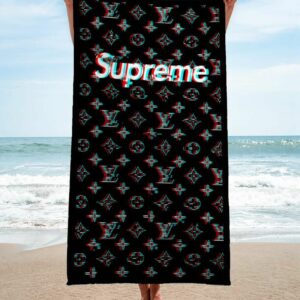 Louis Vuitton Beach Towel Fashion Soft Cotton Summer Item Accessories Luxury