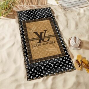 Louis Vuitton Beach Towel Luxury Fashion Accessories Summer Item Soft Cotton