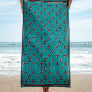 Louis Vuitton Beach Towel Luxury Soft Cotton Summer Item Accessories Fashion