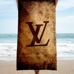 Louis Vuitton Beach Towel Soft Cotton Accessories Fashion Luxury Summer Item