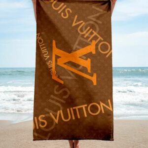 Louis Vuitton Beach Towel Soft Cotton Accessories Fashion Summer Item Luxury