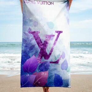 Louis Vuitton Beach Towel Soft Cotton Luxury Summer Item Accessories Fashion