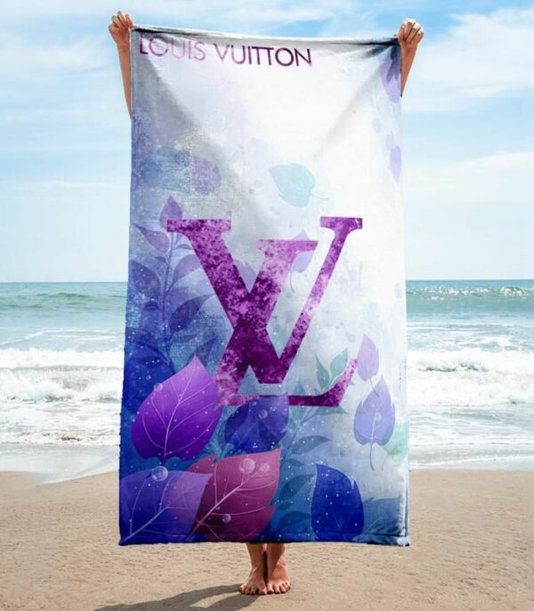 Louis Vuitton Beach Towel Soft Cotton Luxury Summer Item Accessories Fashion