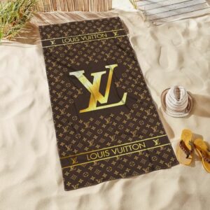 Louis Vuitton Beach Towel Soft Cotton Summer Item Accessories Fashion Luxury