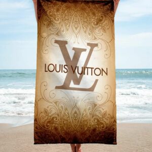 Louis Vuitton Beach Towel Summer Item Fashion Luxury Accessories Soft Cotton