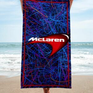 Mclaren Beach Towel Fashion Accessories Summer Item Soft Cotton Luxury