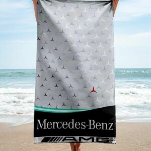 Mercedes Beach Towel Soft Cotton Summer Item Luxury Accessories Fashion