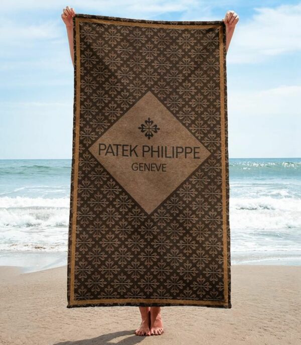 Patek Philippe Beach Towel Accessories Soft Cotton Luxury Fashion Summer Item