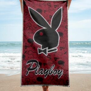 Playboy Beach Towel Accessories Soft Cotton Summer Item Fashion Luxury